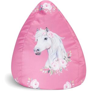 SITTING POINT Horse XL Roze BeanBag - BeanBag - Modern, Duurzaam, 70x110x70 cm SITTING POINT Horse XL Roze BeanBag - BeanBag - Modern, Duurzaam, 70x110x70 cm