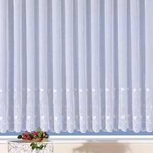 Weckbrodt Turin Gardine - Stickerei Voile, Weiß, 300x143cm Weckbrodt Turin Gardine - Stickerei Voile, Weiß, 300x143cm