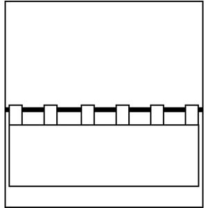 Weckbrodt Adria Türvorhang - Jacquard, Weiß, 60x175cm - Türvorhang Weckbrodt Adria Türvorhang - Jacquard, Weiß, 60x175cm - Türvorhang