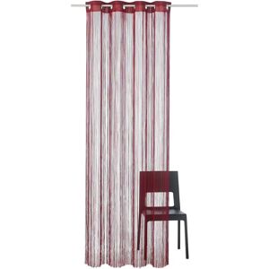 Weckbrodt Leon Bordeaux Vorhang - Transparente Stoffgardine Weckbrodt Leon Bordeaux Vorhang - Transparente Stoffgardine