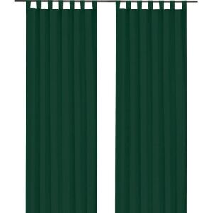 Weckbrodt Vito Grüne Gardine - Blickdicht, 175 cm, Schlaufenschal Weckbrodt Vito Grüne Gardine - Blickdicht, 175 cm, Schlaufenschal