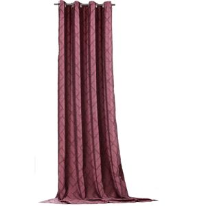 WECKBRODT Jasper Gardinen - Jacquard, 245cm, 140cm, rot WECKBRODT Jasper Gardinen - Jacquard, 245cm, 140cm, rot