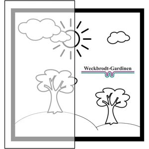 Weckbrodt Heidelberg Gardine - Stickereistore, Weiß, 750x245cm Weckbrodt Heidelberg Gardine - Stickereistore, Weiß, 750x245cm