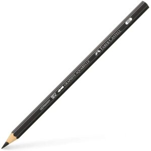 Crayon aquarelle Faber-Castell Graphite - Hexagonal - 8B - Lot de 6 - Publicité Crayon aquarelle Faber-Castell Graphite - Hexagonal - 8B - Lot de 6 - Publicité