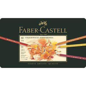 Faber-Castell 60 Polychromos Künstlerfarbstifte - Bunte Farben Faber-Castell 60 Polychromos Künstlerfarbstifte - Bunte Farben