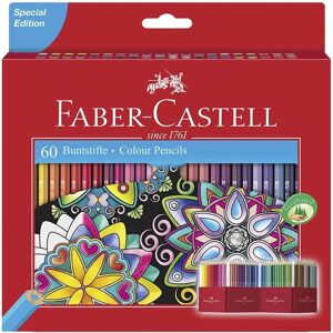 Faber-Castell Model 111260 Color Pencils - 60 Assorted Hexagonal Set Faber-Castell Model 111260 Color Pencils - 60 Assorted Hexagonal Set