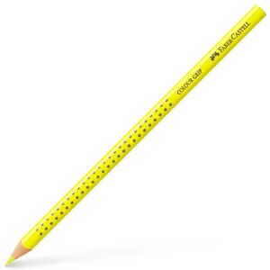 Crayon de couleur jaune clair 2001 Faber-Castell - Type de couleur - Publicité Crayon de couleur jaune clair 2001 Faber-Castell - Type de couleur - Publicité