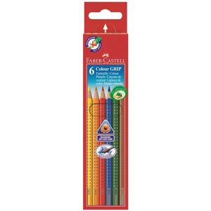 Faber-Castell Grip Buntstifte - 6 Stück Faber-Castell Grip Buntstifte - 6 Stück