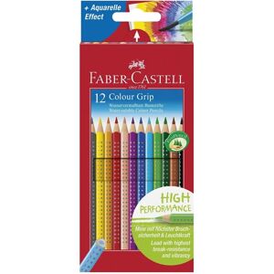 Ensemble de stylos/crayons Faber-Castell - 12 couleurs, FSC Ensemble de stylos/crayons Faber-Castell - 12 couleurs, FSC