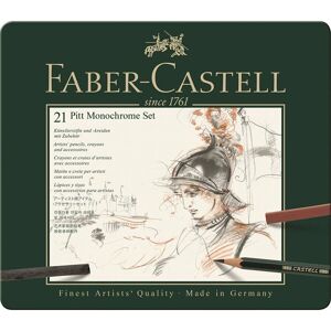 Faber-Castell 112976 Pen/Pencil Set - Monochrome Drawing Tools Faber-Castell 112976 Pen/Pencil Set - Monochrome Drawing Tools