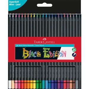 Faber-Castell Black Edition Colour Pencils - 24 pcs Faber-Castell Black Edition Colour Pencils - 24 pcs