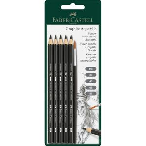 Faber-Castell HB/2B/4B/6B/8B Graphite Pencils - 5 pcs Faber-Castell HB/2B/4B/6B/8B Graphite Pencils - 5 pcs