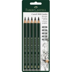 Faber-Castell 9000 Jumbo Grafitové tužky - Skice a stínování Faber-Castell 9000 Jumbo Grafitové tužky - Skice a stínování