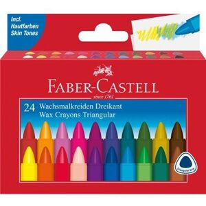 Faber-Castell Triangular Multi Crayons - Crayons Faber-Castell Triangular Multi Crayons - Crayons