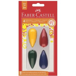 Faber-Castell 120405 Jeu de Crayons de Couleur - 4 pcs - Publicité Faber-Castell 120405 Jeu de Crayons de Couleur - 4 pcs - Publicité
