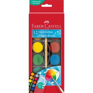 Set de 12 couleurs aquarelle Faber-Castell - Unisexe - Publicité Set de 12 couleurs aquarelle Faber-Castell - Unisexe - Publicité