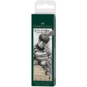 Faber-Castell PITT Művész Toll Szett 4 db - Filctoll Faber-Castell PITT Művész Toll Szett 4 db - Filctoll