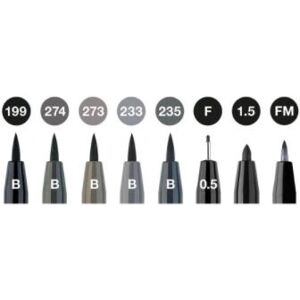 Faber-Castell Felt Pen Black Grey - Felt Pen Faber-Castell Felt Pen Black Grey - Felt Pen