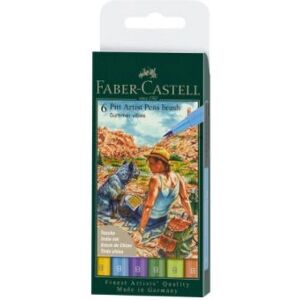 Faber-Castell Felt Pen - Summer Vibes - 6 Colors Faber-Castell Felt Pen - Summer Vibes - 6 Colors