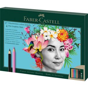Faber-Castell Polychromos & Pitt Graphite Matt Set Mehrfarbig - Kunstset Faber-Castell Polychromos & Pitt Graphite Matt Set Mehrfarbig - Kunstset