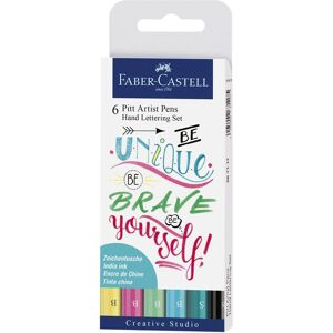 Faber-Castell Pastel Artist Pens Set - Calligraphy & Drawing Faber-Castell Pastel Artist Pens Set - Calligraphy & Drawing