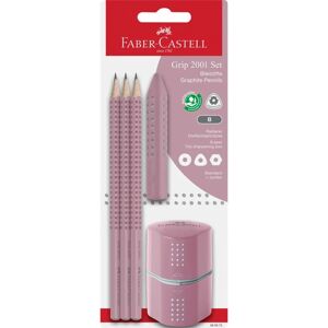 Faber-Castell 580073 Graphite Pencil B 3 pcs - Pencil Set for Writing & Drawing Faber-Castell 580073 Graphite Pencil B 3 pcs - Pencil Set for Writing & Drawing