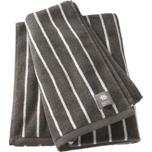 Musterring Needlestripe - Grau Jacquard Baumwolle Handtuch Musterring Needlestripe - Grau Jacquard Baumwolle Handtuch