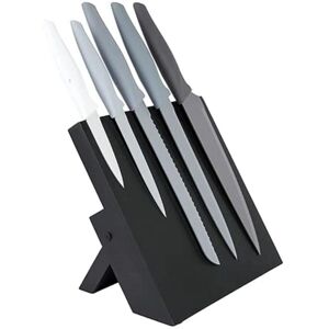 Conjunto de Cuchillos de Cocina Northix - Soporte Magnético, 5 Piezas Conjunto de Cuchillos de Cocina Northix - Soporte Magnético, 5 Piezas