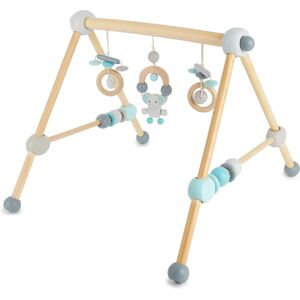 Bieco - Arche d'éveil en bois - Éléphant - Tapis de jeu pour bébé - Publicité Bieco - Arche d'éveil en bois - Éléphant - Tapis de jeu pour bébé - Publicité
