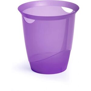 DURABLE Trend Waste Bin 16L - Waste Paper (17017) purple DURABLE Trend Waste Bin 16L - Waste Paper (17017) purple