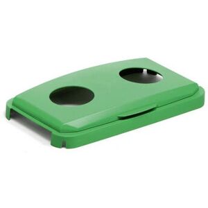 Grönt vikbart lock för 60L soppkärl - Tillbehör Grönt vikbart lock för 60L soppkärl - Tillbehör