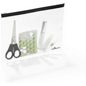 Durable 248001 Stift- und Kugelschreiberhalter - Transparent A5 Reißverschlussbeutel Durable 248001 Stift- und Kugelschreiberhalter - Transparent A5 Reißverschlussbeutel
