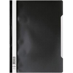Durable Report Cover - A4 Black/Transparent - Polypropylene Durable Report Cover - A4 Black/Transparent - Polypropylene