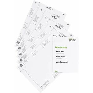 Durable Weiße Informationsschild Einsteckschilder 149x210,5mm Durable Weiße Informationsschild Einsteckschilder 149x210,5mm