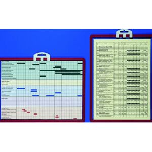 DURABLE Red A4 Notice Board - Wall Mount 5pcs DURABLE Red A4 Notice Board - Wall Mount 5pcs