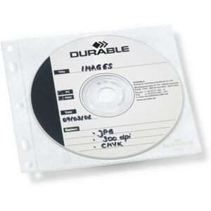 Durable 5239-19 Cover - 1 skive, Gennemsigtig - Cover til CD/DVD Durable 5239-19 Cover - 1 skive, Gennemsigtig - Cover til CD/DVD