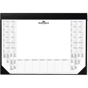 Durable 7291/01 Black Foam Desk Pad Calendar - Desk Accessory Durable 7291/01 Black Foam Desk Pad Calendar - Desk Accessory