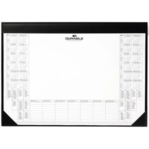 Durable 7291/01 Black Foam Desk Pad Calendar - Desk Accessory Durable 7291/01 Black Foam Desk Pad Calendar - Desk Accessory