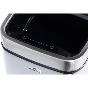 DURABLE Rubbish Bin No Touch 6l stainless steel DURABLE Rubbish Bin No Touch 6l stainless steel