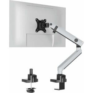 Durable Silver Monitor Mount - Supports 21-27 inch VESA 75/100 Durable Silver Monitor Mount - Supports 21-27 inch VESA 75/100