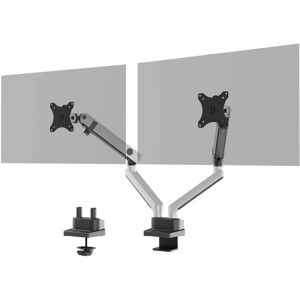 Durable Monitor Mount SELECT PLUS 2-Screen Silver - Monitor Mount / Stand Durable Monitor Mount SELECT PLUS 2-Screen Silver - Monitor Mount / Stand
