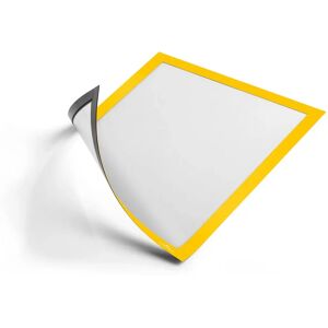 Durable Duraframe Magnetic Display Frame - A4 Yellow Durable Duraframe Magnetic Display Frame - A4 Yellow