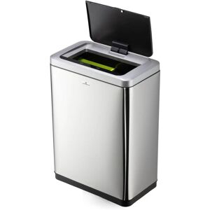 Durable Sensor Søppelspann av Rustfritt Stål 40L - Søppelspann Durable Sensor Søppelspann av Rustfritt Stål 40L - Søppelspann