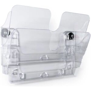 Durable Flexiplus 1709022400 - Literature Rack with 2 Shelves Durable Flexiplus 1709022400 - Literature Rack with 2 Shelves