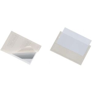 Durable Pocketfix ID Card Holder - Transparent - 100 pcs Durable Pocketfix ID Card Holder - Transparent - 100 pcs