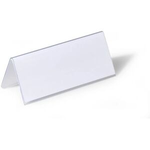 DURABLE Table Place Name Holders 63x150mm DURABLE Table Place Name Holders 63x150mm