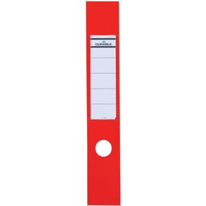 Durable Ordofix Red Self-Adhesive Label - Rectangle - 60mm - Pack of 10 Durable Ordofix Red Self-Adhesive Label - Rectangle - 60mm - Pack of 10