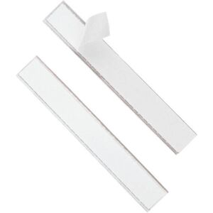 Durable 802019 Self-Adhesive Rectangular Transparent Labels - Labels Durable 802019 Self-Adhesive Rectangular Transparent Labels - Labels