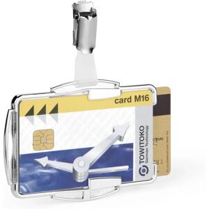 Tartós RFID Kártyatartó Duo - Védelem 2 Kártyának - Ezüst Tartós RFID Kártyatartó Duo - Védelem 2 Kártyának - Ezüst