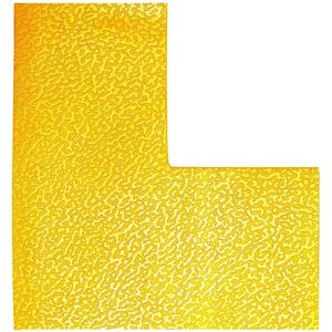 Durable 170204 Self-Adhesive Yellow Floor Marker L Shape Durable 170204 Self-Adhesive Yellow Floor Marker L Shape